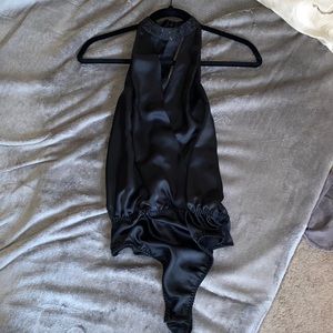 Victoria’s Secret satin body suit!! Size Medium! No flaws and NEVER worn!!